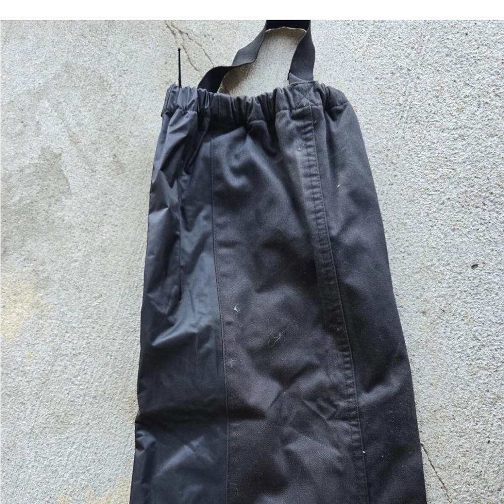 Harley Davidson Men S Pants 34x32 Black Motorcycle Windbreaker Adjustable Belt - Picture 8 of 16